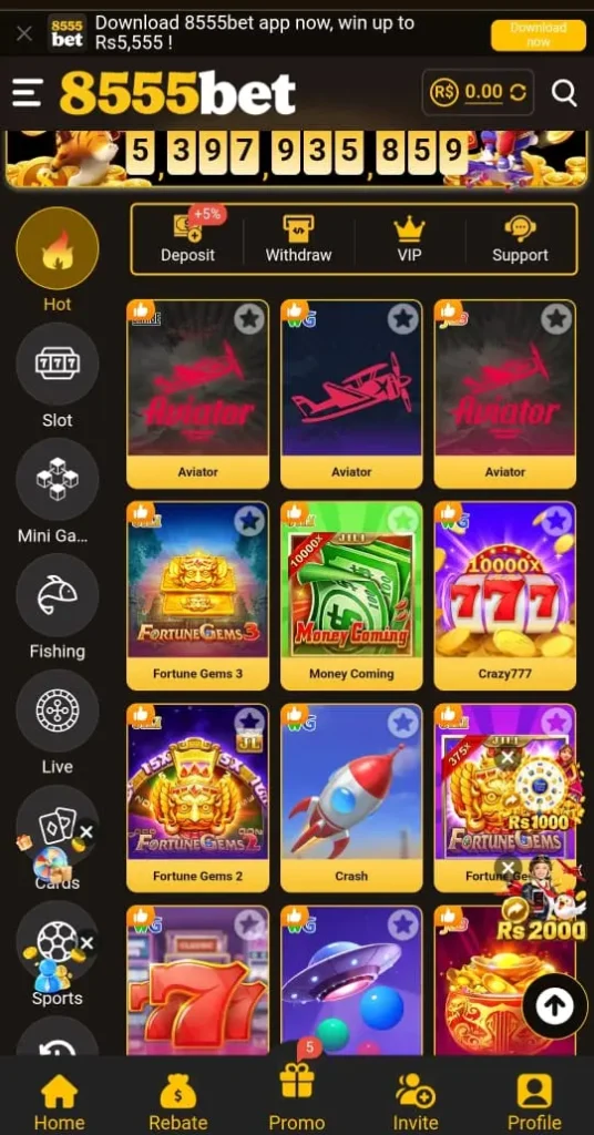 8555bet game